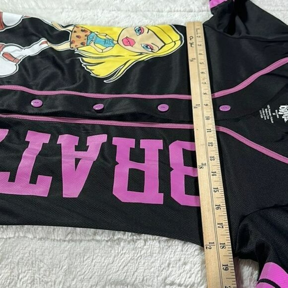 Bratz Baseball Jersey size Medium Bratz Doll Jersey NEW~  purple ~ Cartoon Bratz - Picture 9 of 16